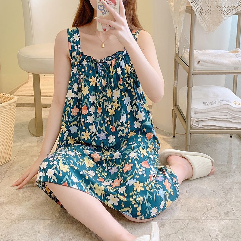 Summer halter nightwear