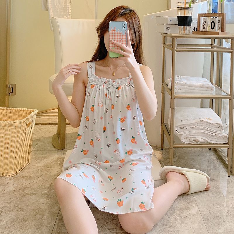 Summer halter nightwear