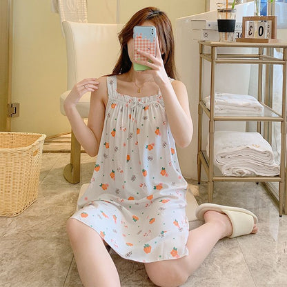 Summer halter nightwear