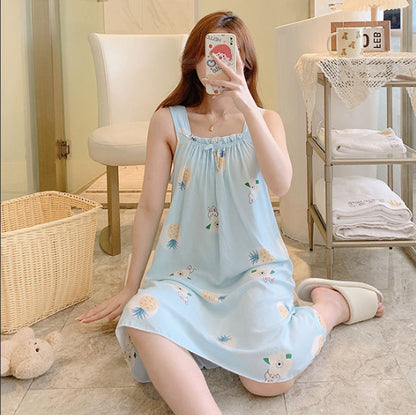 Summer halter nightwear
