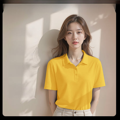 Summer High-End Collared Short-Sleeve Polo Shirts, Custom Workwear with Logo Printing, Corporate Team Custom-Made T-Shirts and Cultural Shirts