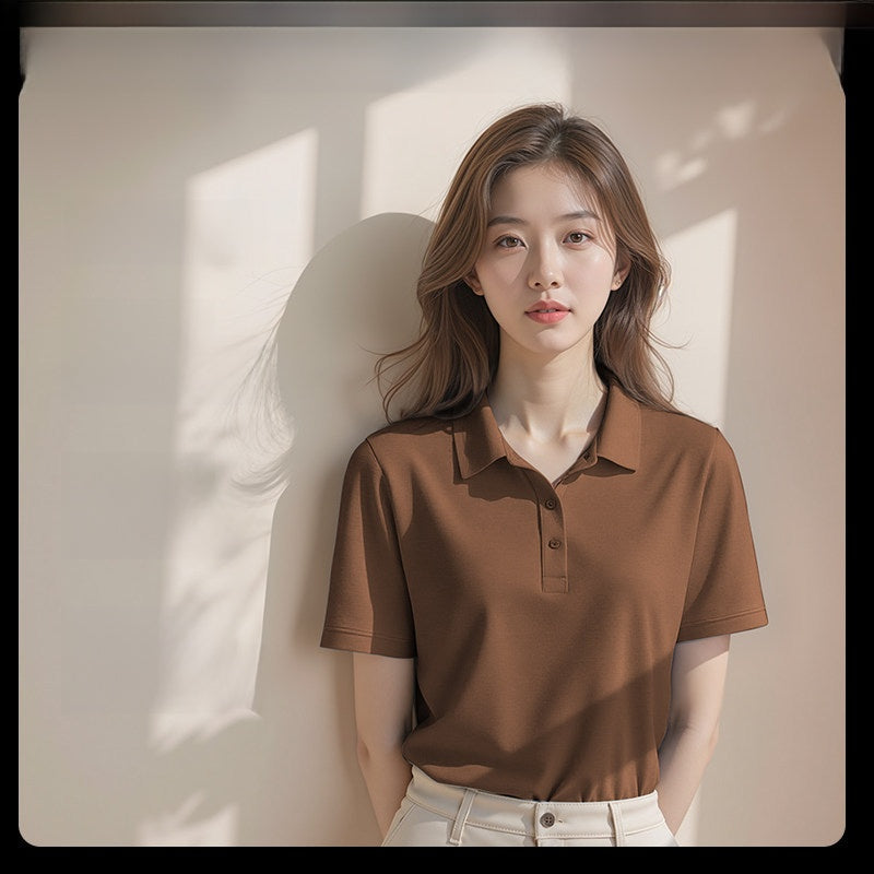 Summer High-End Collared Short-Sleeve Polo Shirts