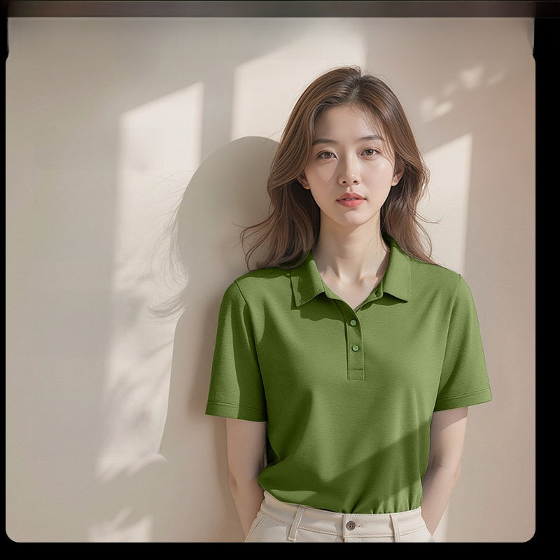 Summer High-End Collared Short-Sleeve Polo Shirts