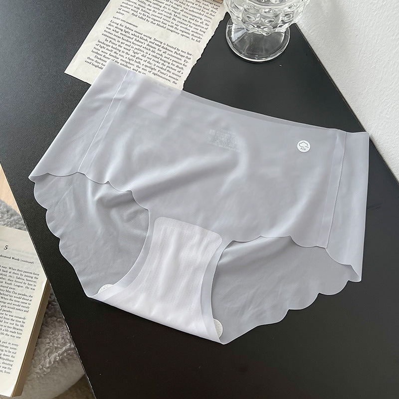 Summer Ice Silk Seamless Ladies Briefs