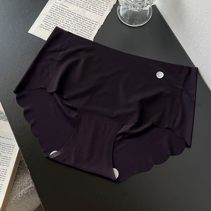 Summer Ice Silk Seamless Ladies Briefs
