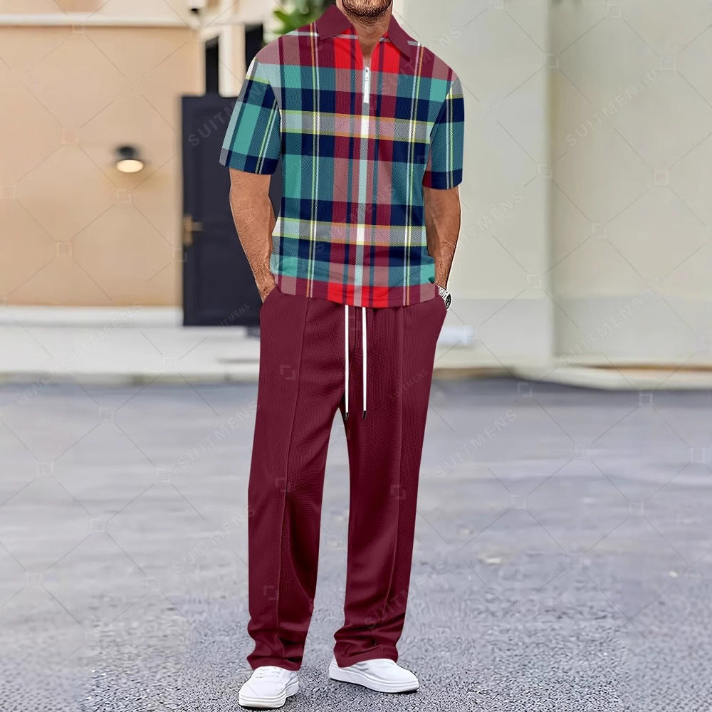 Summer men's shirt set