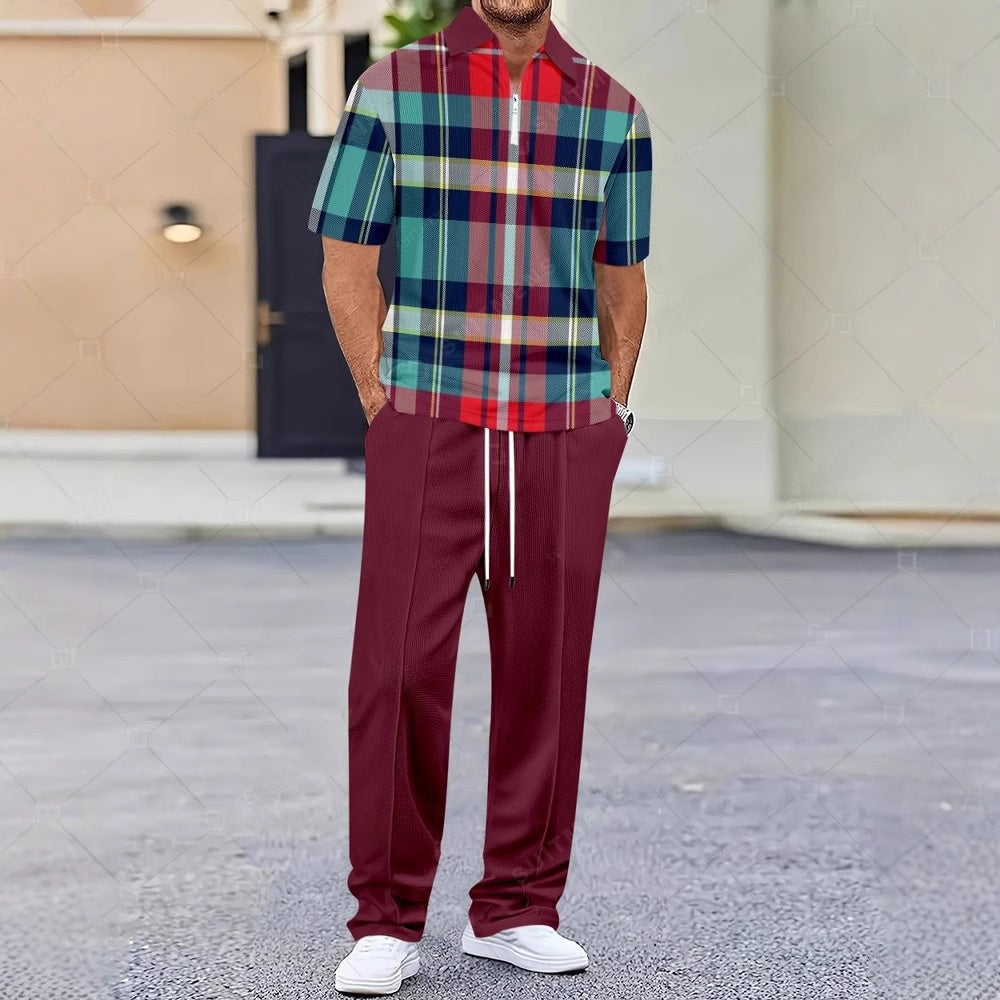 Summer men's shirt set
