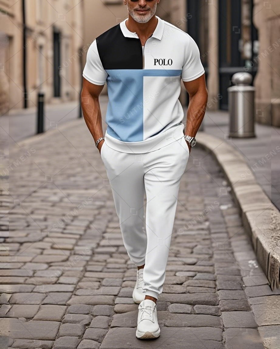 Summer men's shirt set