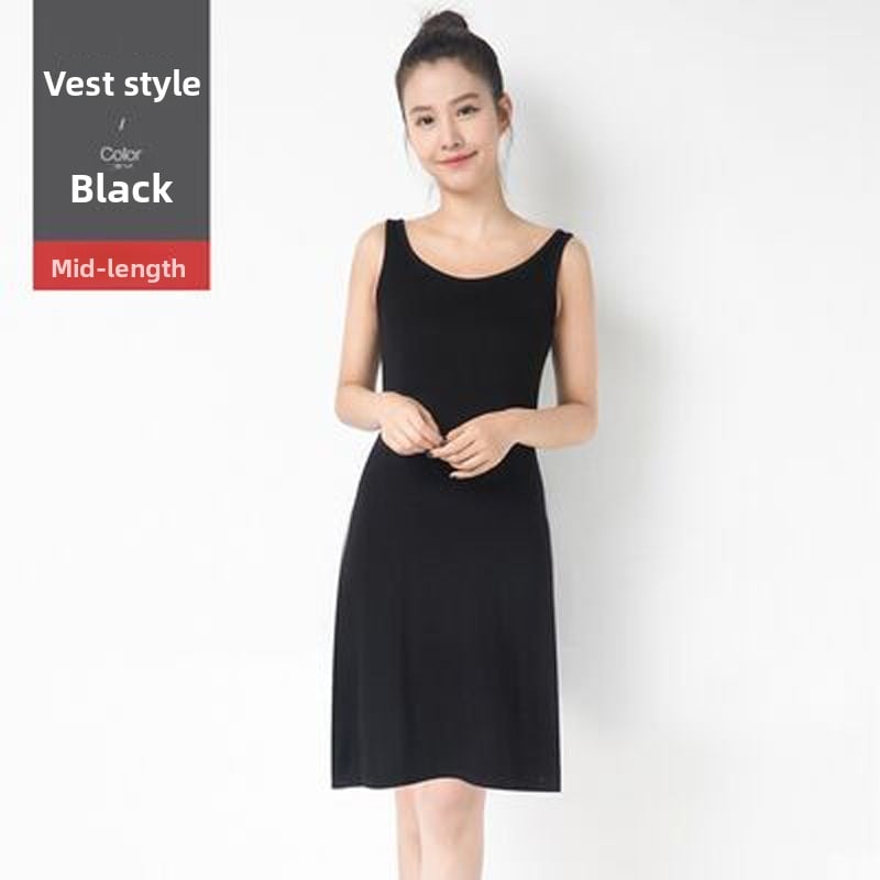 Summer new black dress