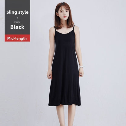 Summer new black dress