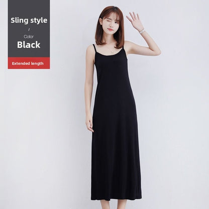 Summer new black dress