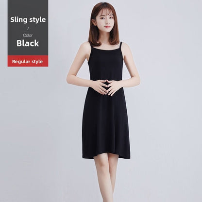 Summer new black dress