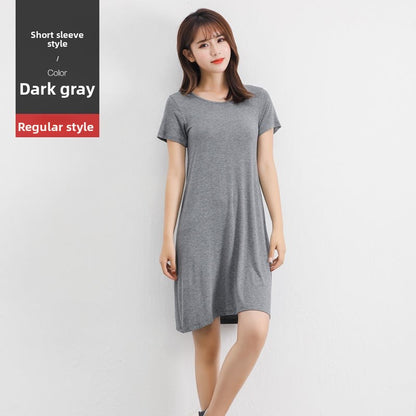 Summer new black dress