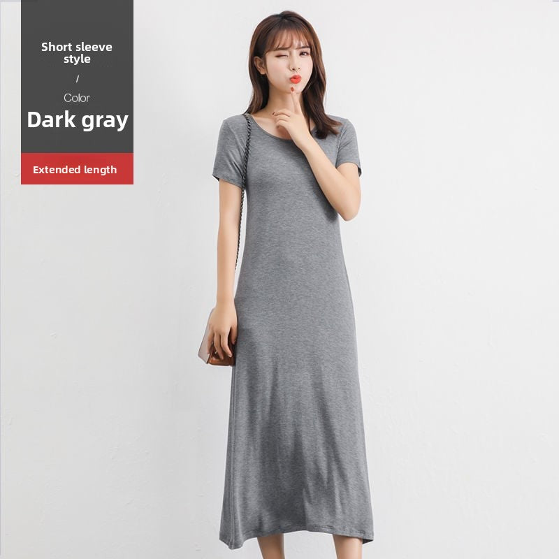 Summer new black dress