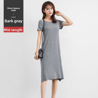 Summer new black dress