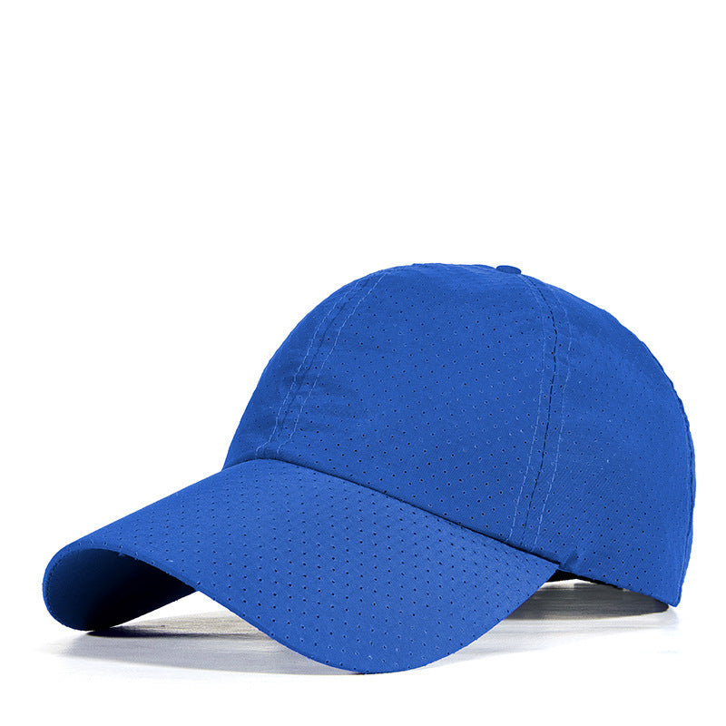 Summer Quick-Dry Baseball Cap for Men and Women with Extra-Large Head Circumference, Korean-Style Sun Protection Hat