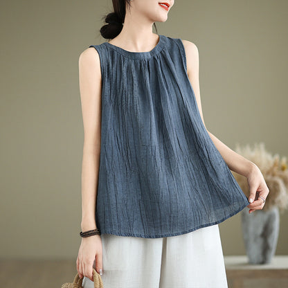 Summer Ramie Vest
