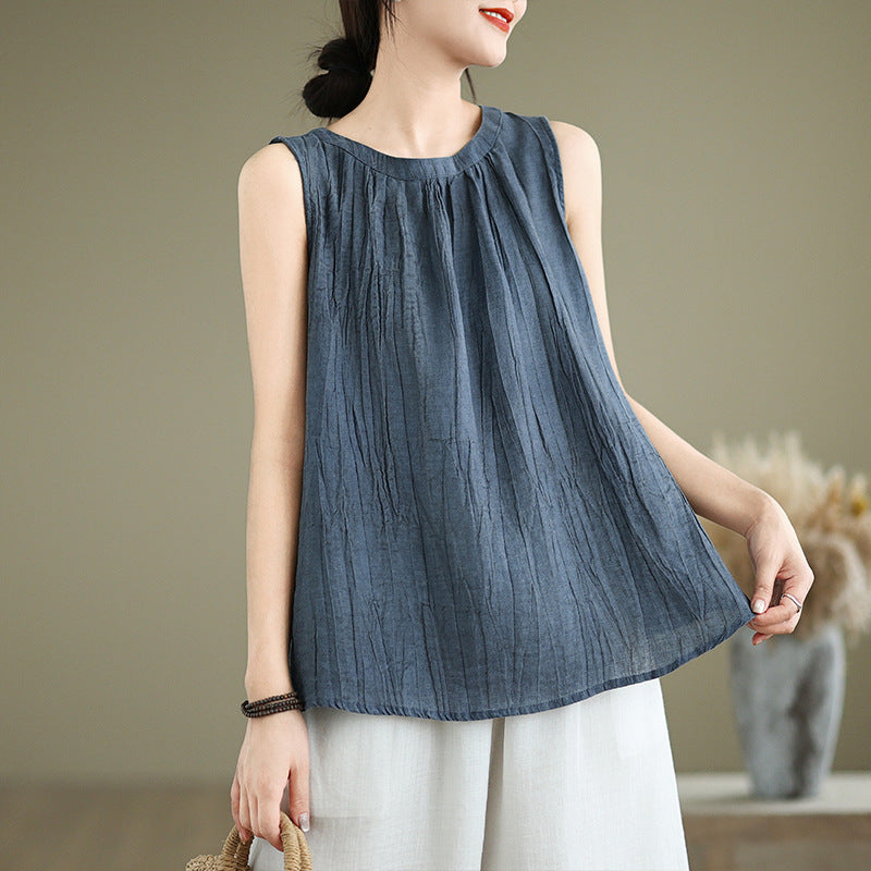 Summer Ramie Vest