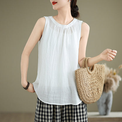 Summer Ramie Vest
