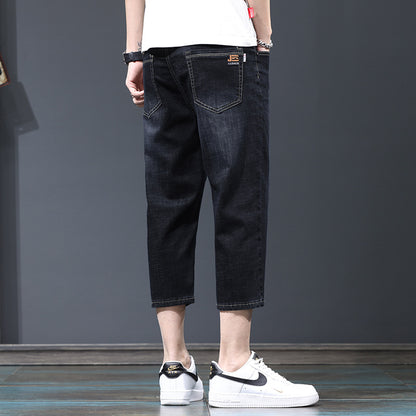 Summer short denim pants for men