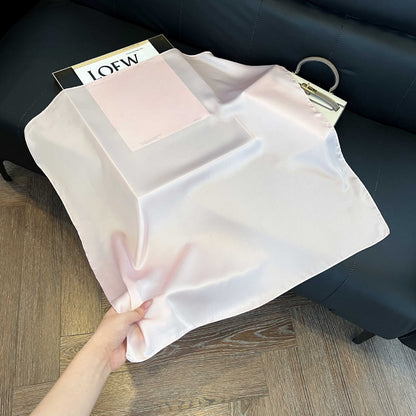 Summer Silk Scarves for Women 70X70 Square Scarves