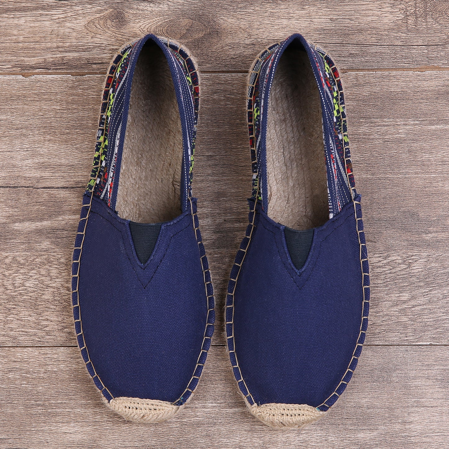 Summer Slip-On Fisherman's Shoes, Lazy Canvas Hemp Rope Shoes