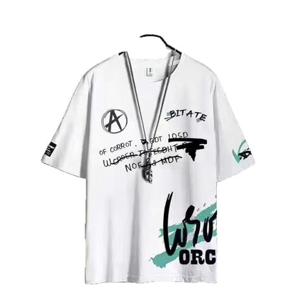 Summer Sports Suit Patchwork Clothing