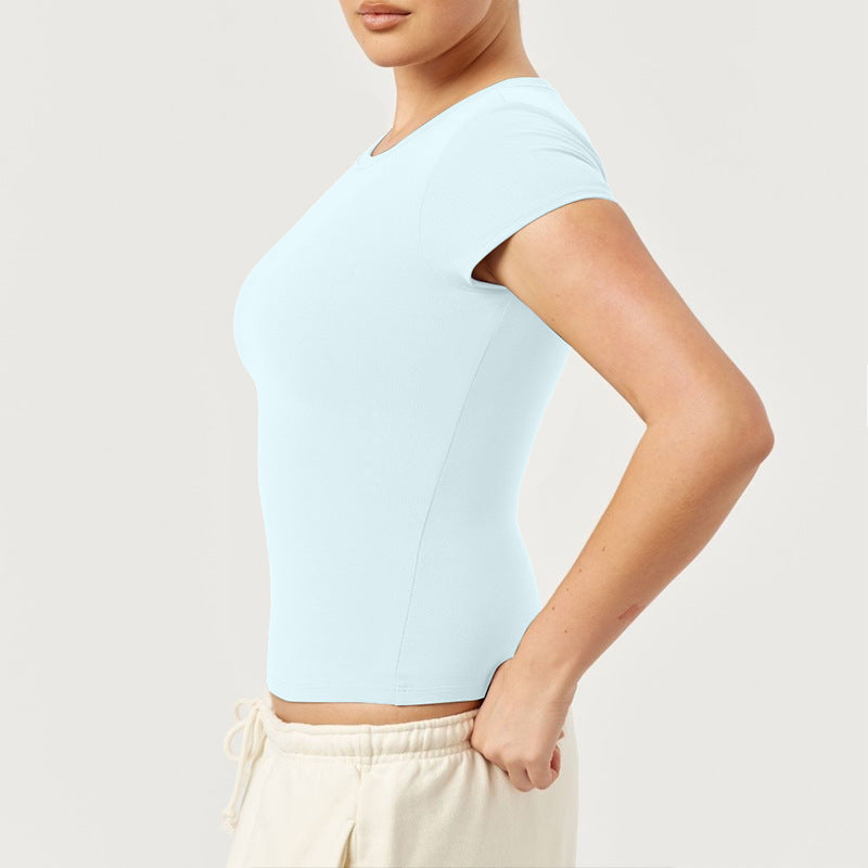 Summer sports t-shirt yoga wear