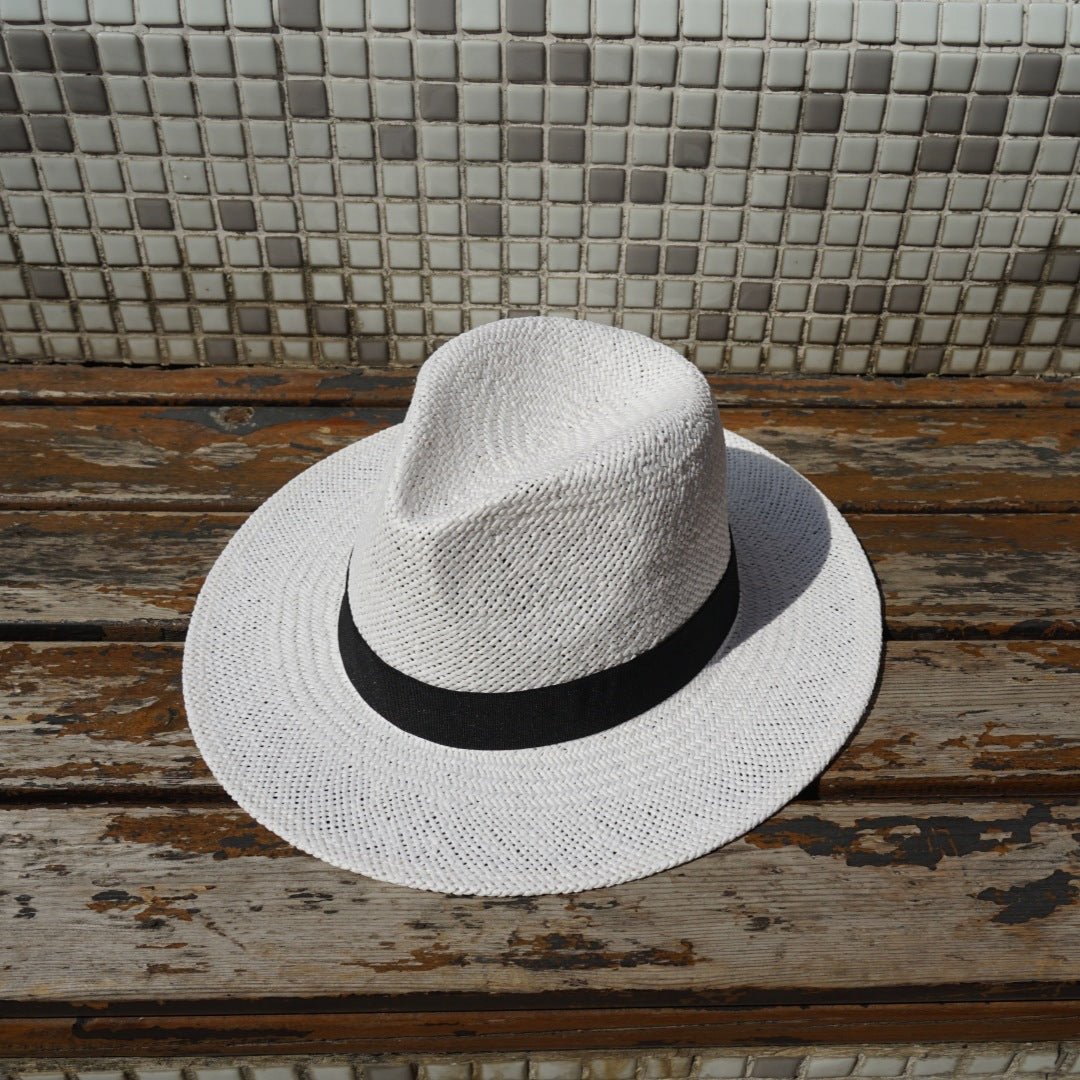 Summer Sun Protection and Sunshade Holiday Panama Wide Brim Straw Hat