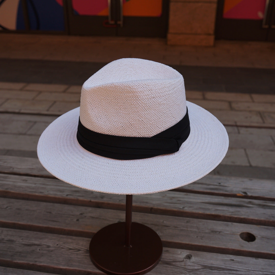 Summer Sun Protection and Sunshade Holiday Panama Wide Brim Straw Hat
