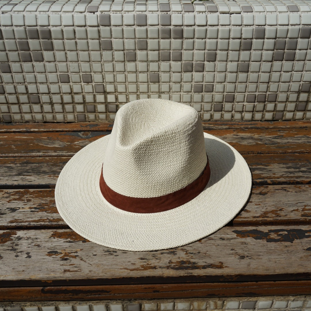 Summer Sun Protection and Sunshade Holiday Panama Wide Brim Straw Hat