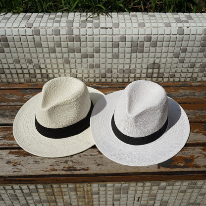 Summer Sun Protection and Sunshade Holiday Panama Wide Brim Straw Hat