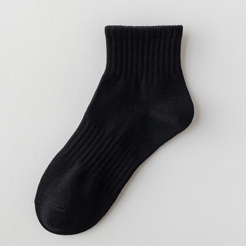 Summer Sweat-Absorbent Solid Color Socks