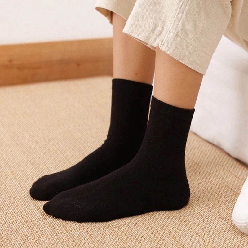 Summer Sweat-Absorbent Solid Color Socks