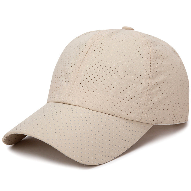 Summer thin sun-shading quick-drying mesh baseball cap