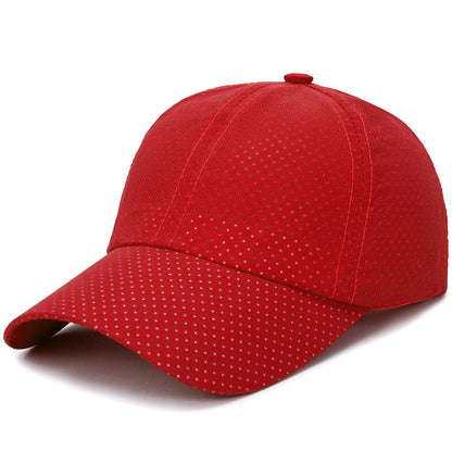 Summer thin sun-shading quick-drying mesh baseball cap
