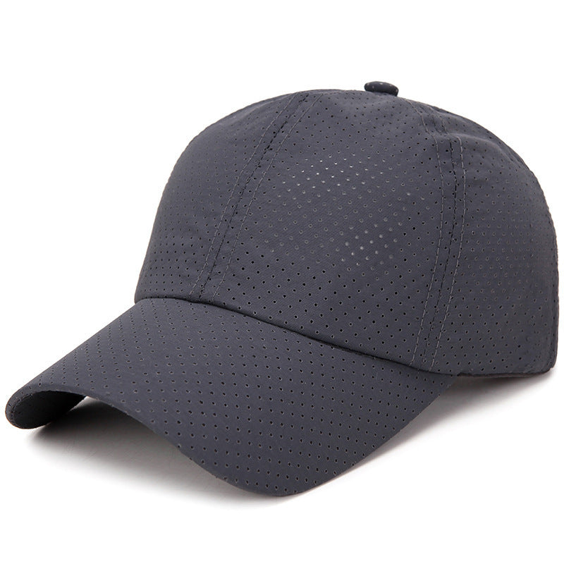Summer thin sun-shading quick-drying mesh baseball cap