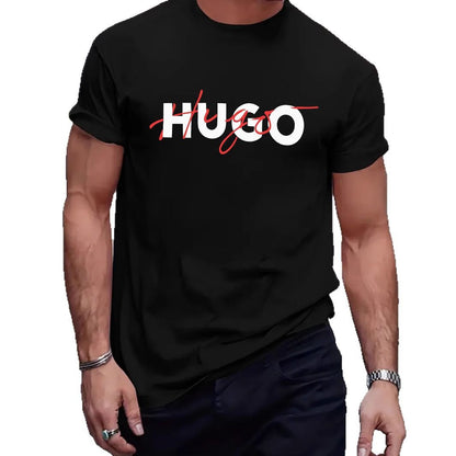 Summer Trendy Pattern Loose Fit Short Sleeve T-shirt