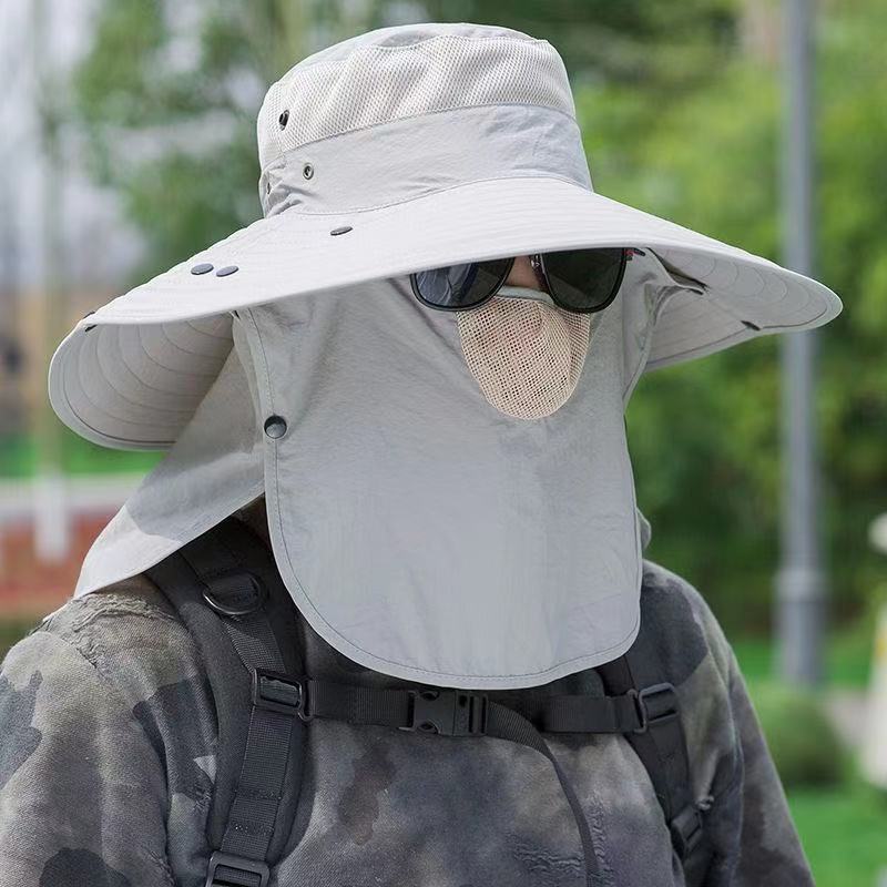 Summer Wide-Brimmed Fisherman Hat