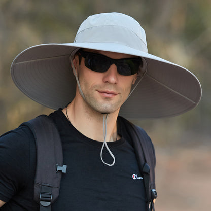Summer Wide-Brimmed Fisherman Hat