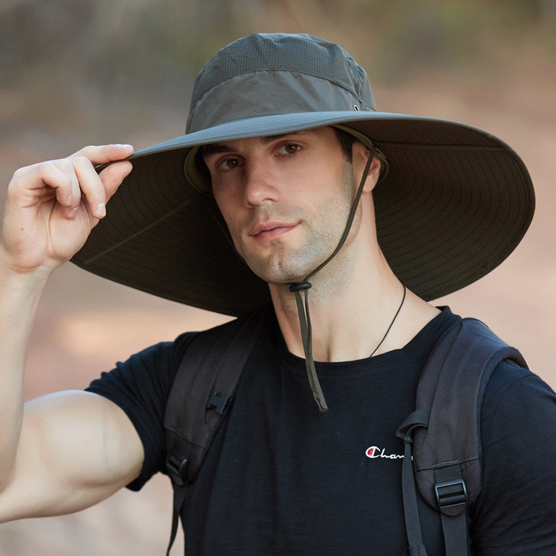 Summer Wide-Brimmed Fisherman Hat