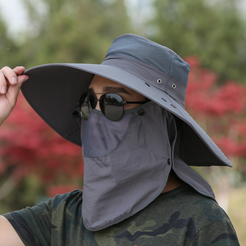Summer Wide-Brimmed Fisherman Hat