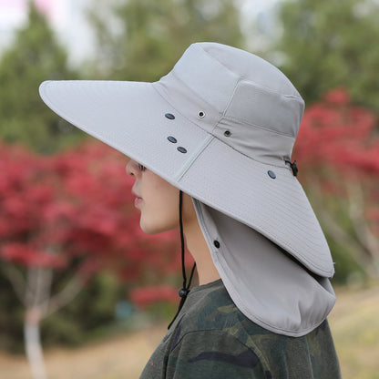 Summer Wide-Brimmed Fisherman Hat