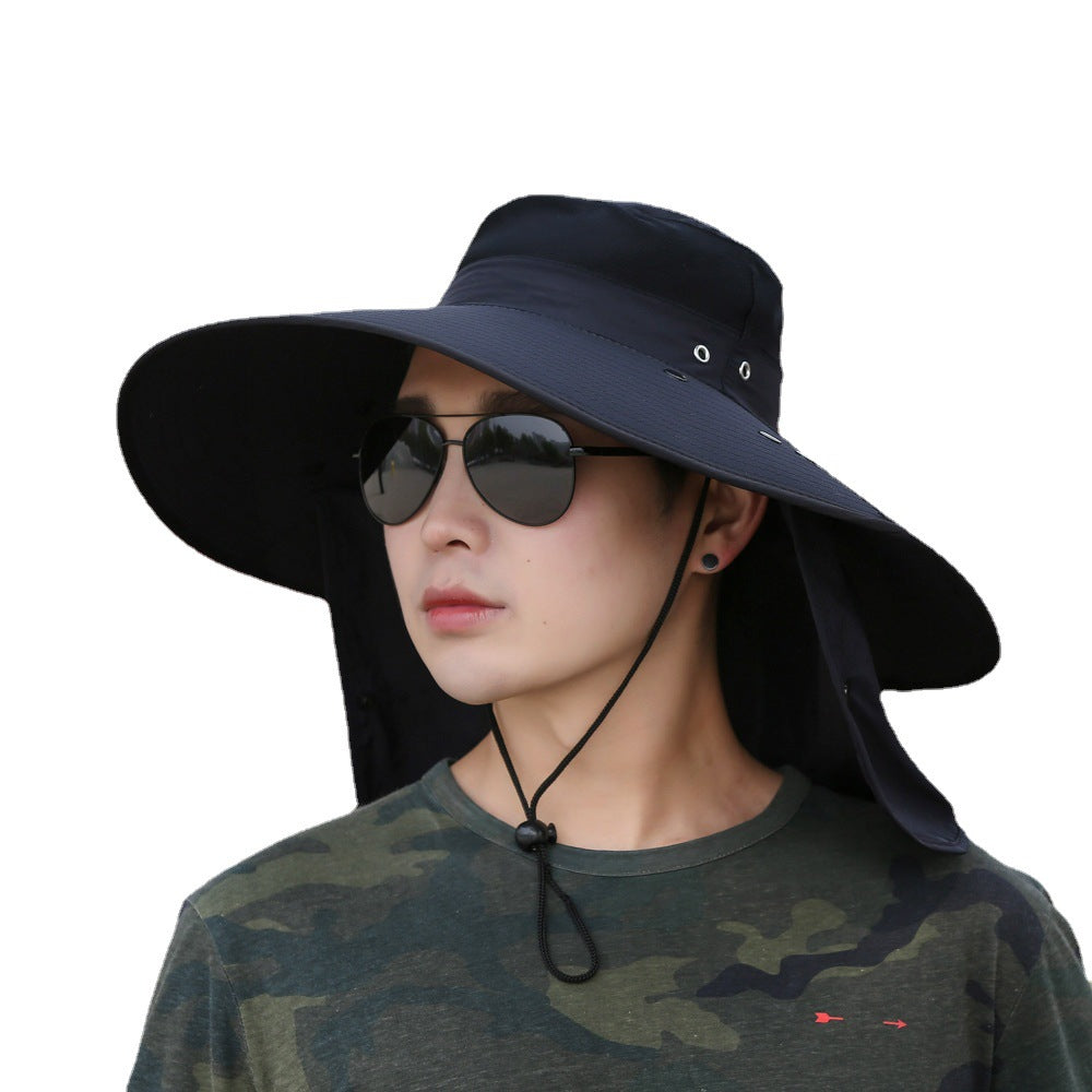 Summer Wide-Brimmed Fisherman Hat
