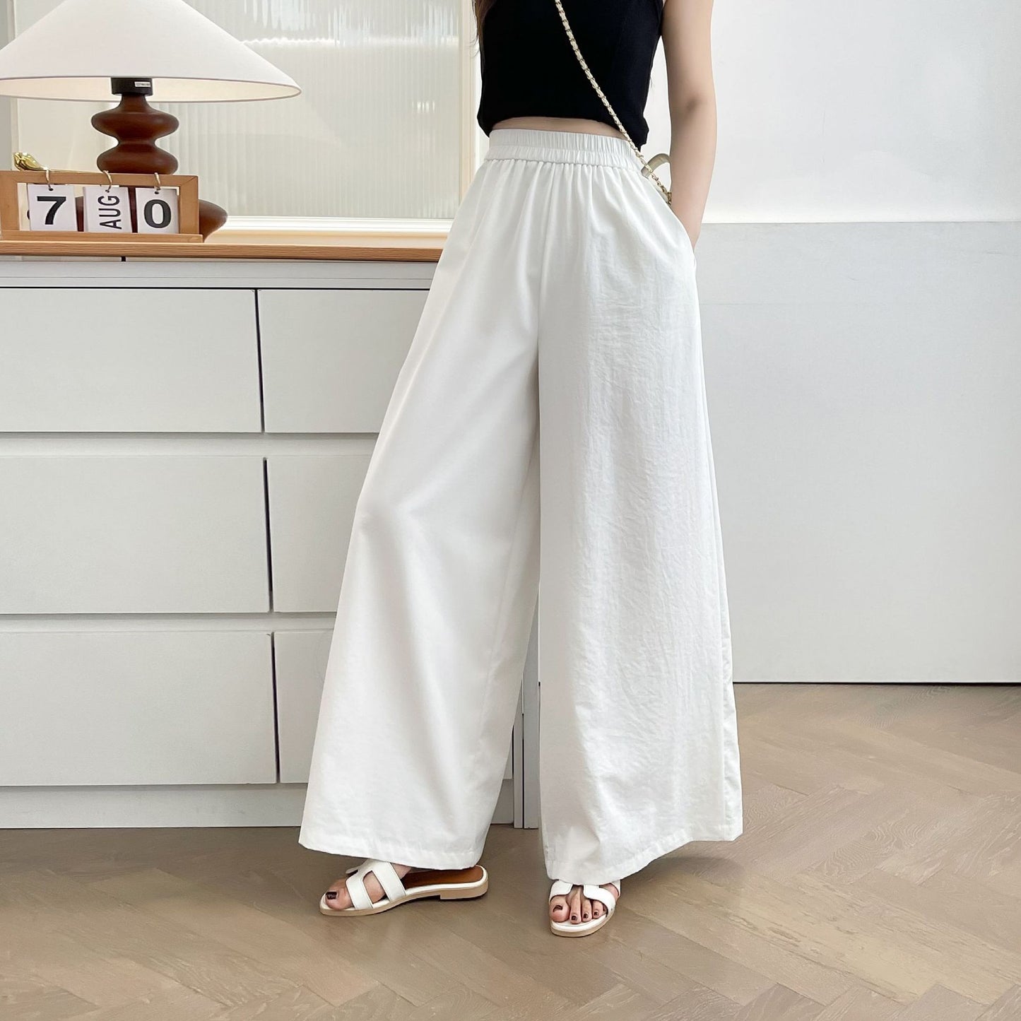 Summer Women's Wide Leg Casual Pants