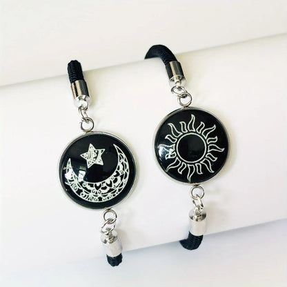 Sun Moon Luminous Couple Bracelet