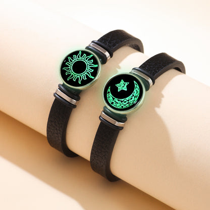 Sun Moon Luminous Couple Bracelet
