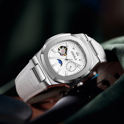 Sun Moon Star Mechanical Watch Men