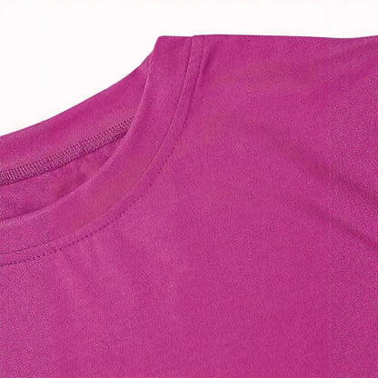 Sun pattern casual T-shirt