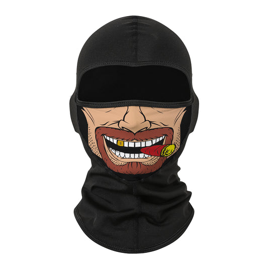 Sun protection cycling mask